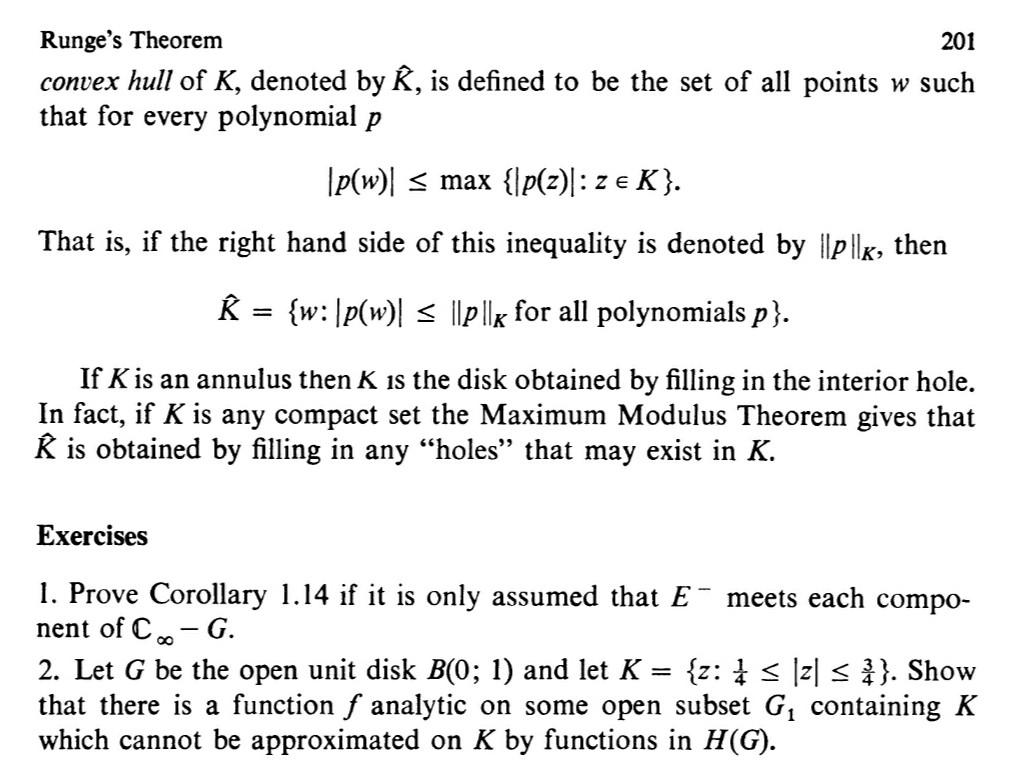 Solved Exercise 2 Book Functions Of One Complex Variab Chegg Com