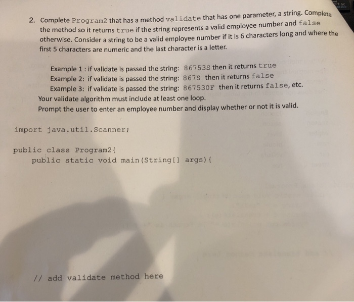 Solved 1. Write a method translate in Programl so it returns | Chegg.com