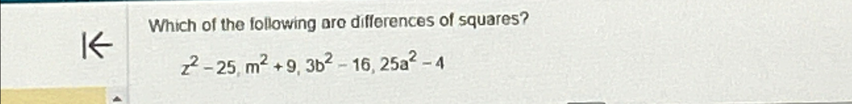 Solved Which of the following are differences of | Chegg.com