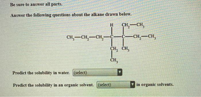 Solved Be sure to answer all parts. Answer the following | Chegg.com