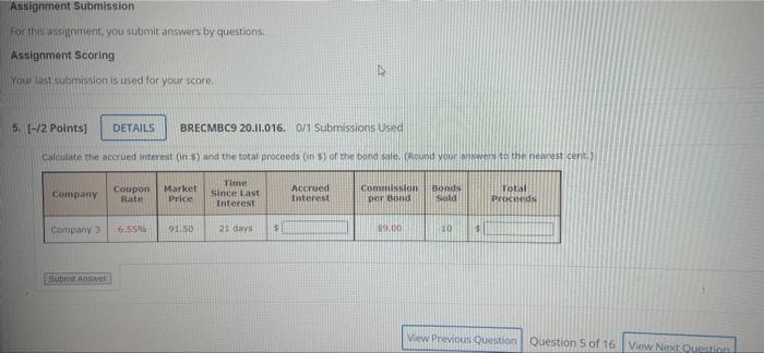 Solved Assignment Submission For this assignment, you submit | Chegg.com
