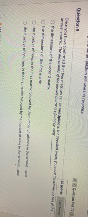 Question Completion Status: Question 1 10 points Save | Chegg.com