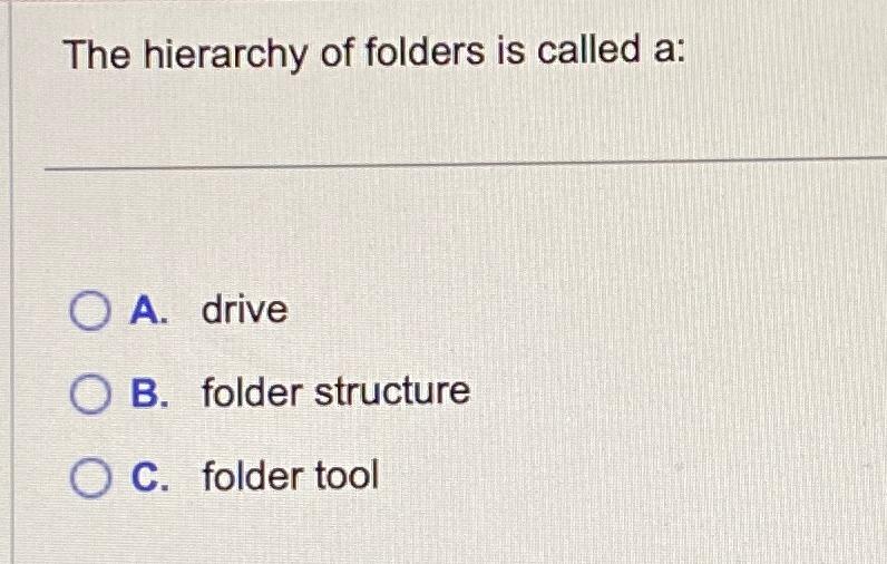 A folder within a deals folder is called