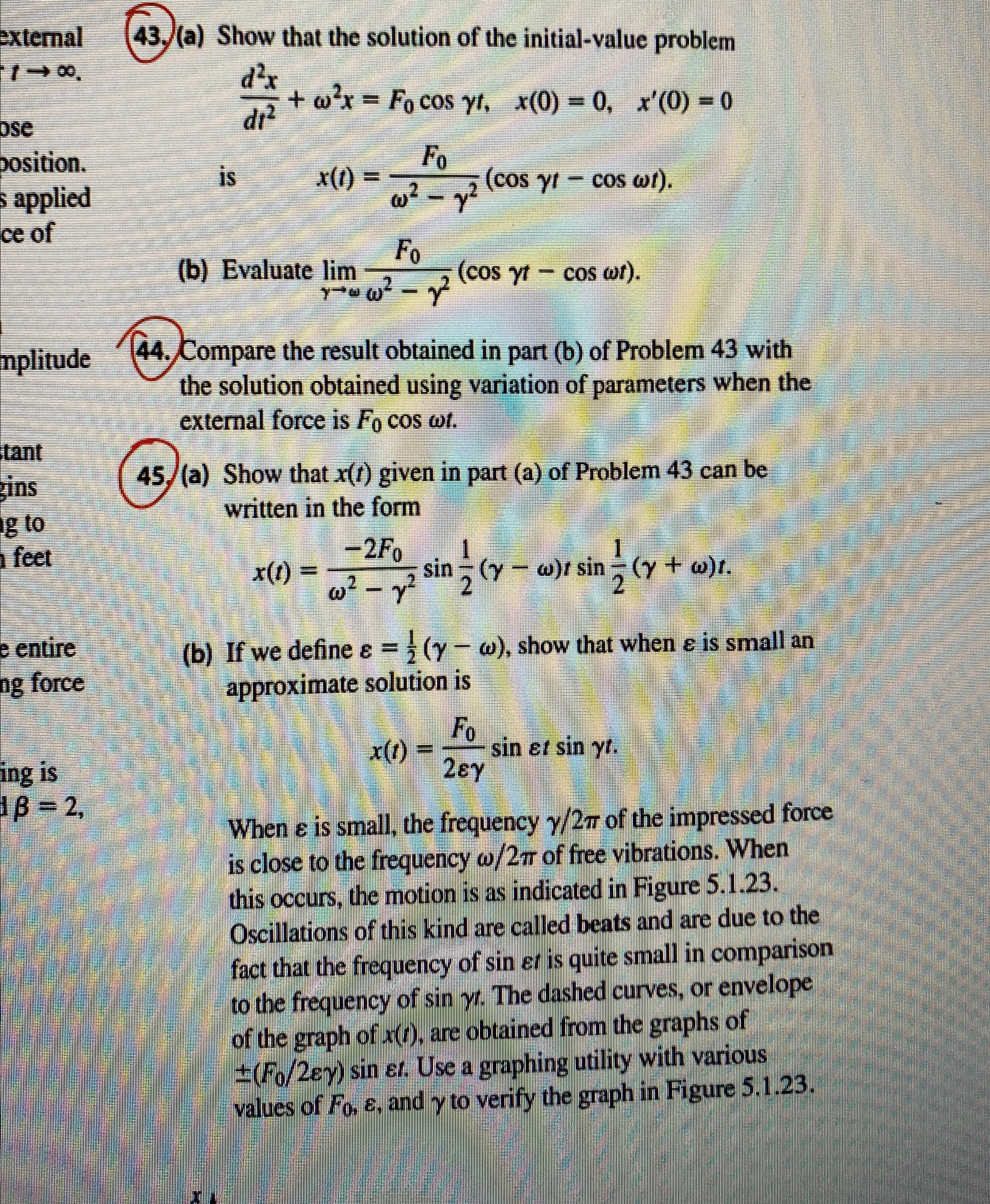 Solved I need help with 44 ﻿and 45 ﻿please | Chegg.com