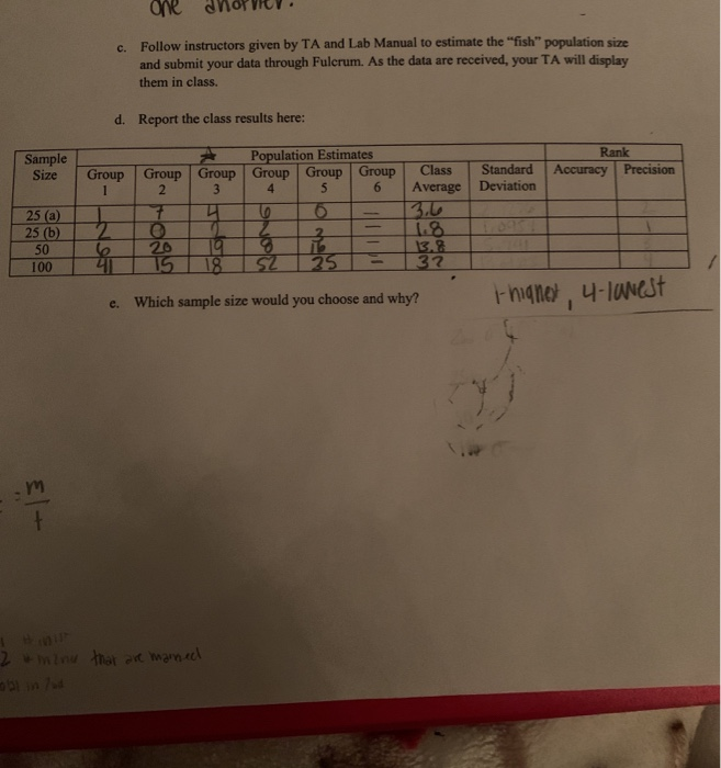 Solved for d, how do i find standard deviation? and how do i