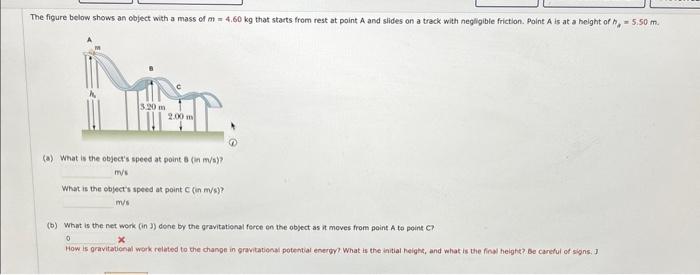 Solved The figure below shows an object with a mass of | Chegg.com 