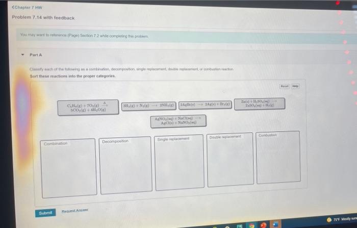 Solved Chapter Problem 714 with feedback You may noon | Chegg.com