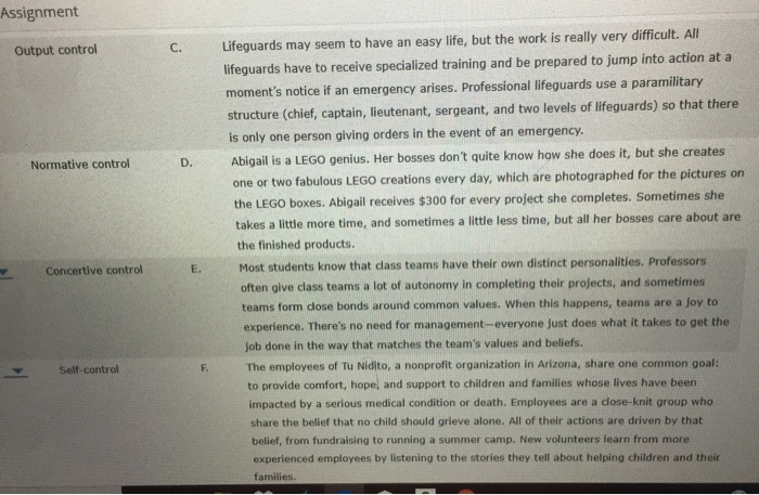 Solved Match each example in the following table with the | Chegg.com