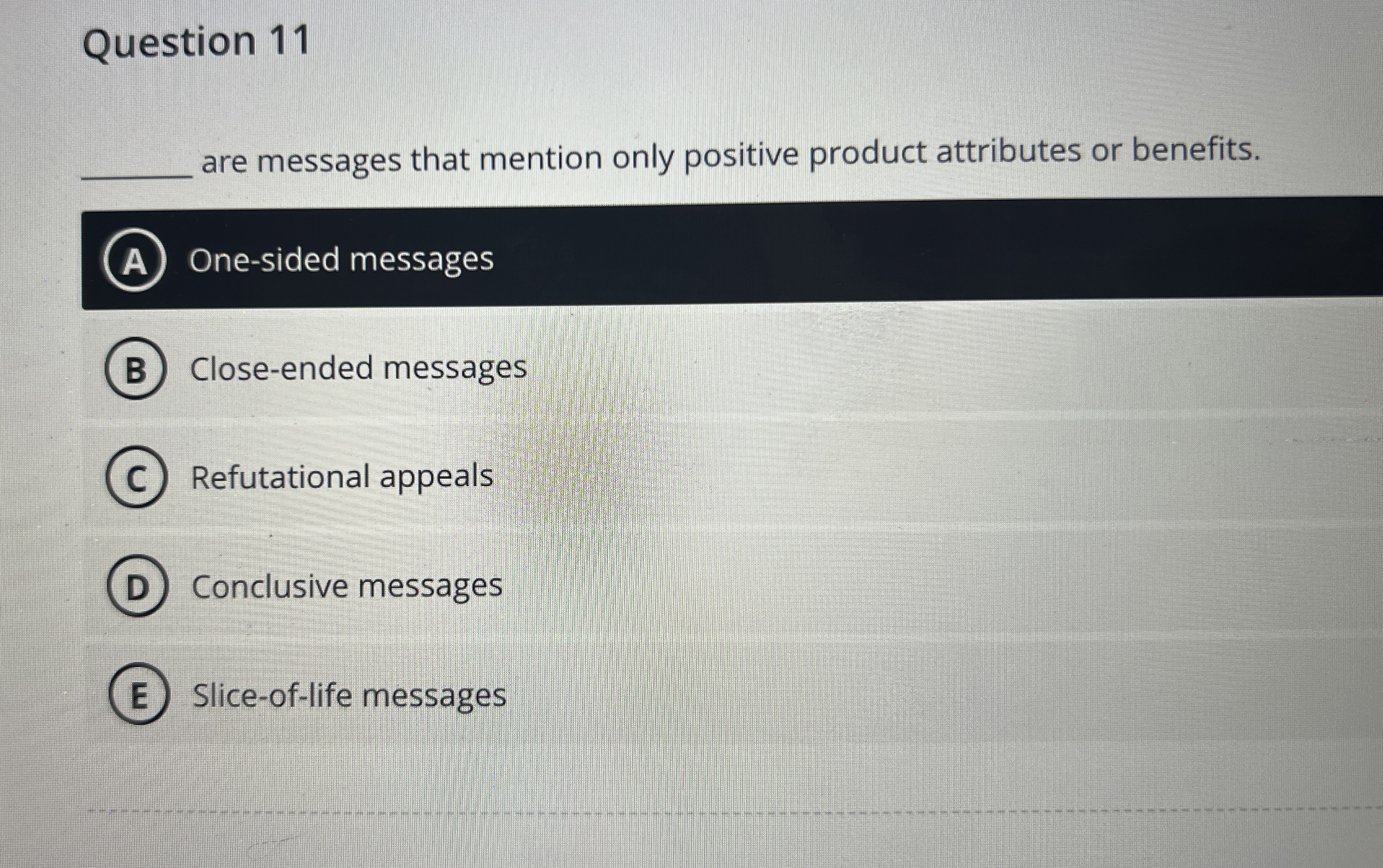 Solved ??????????? are messages that mention only positive p | Chegg.com