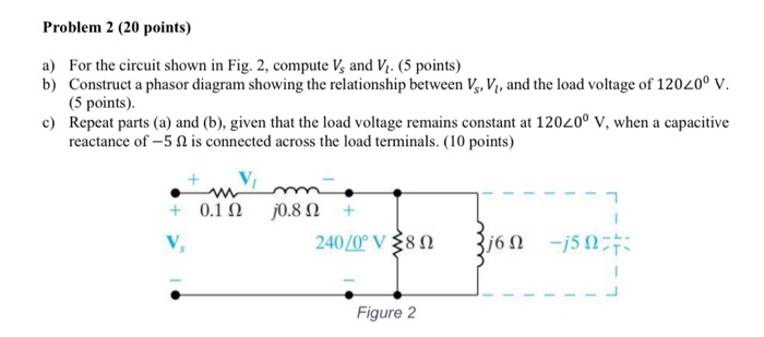 Solved Problem 2 (20 points) a) For the circuit shown in | Chegg.com