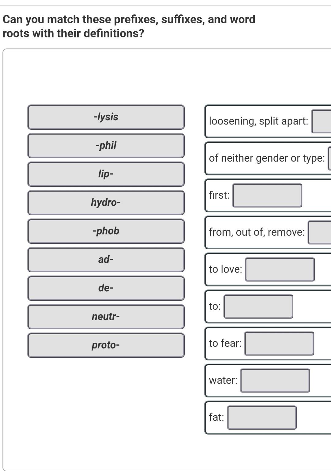 neutr prefix