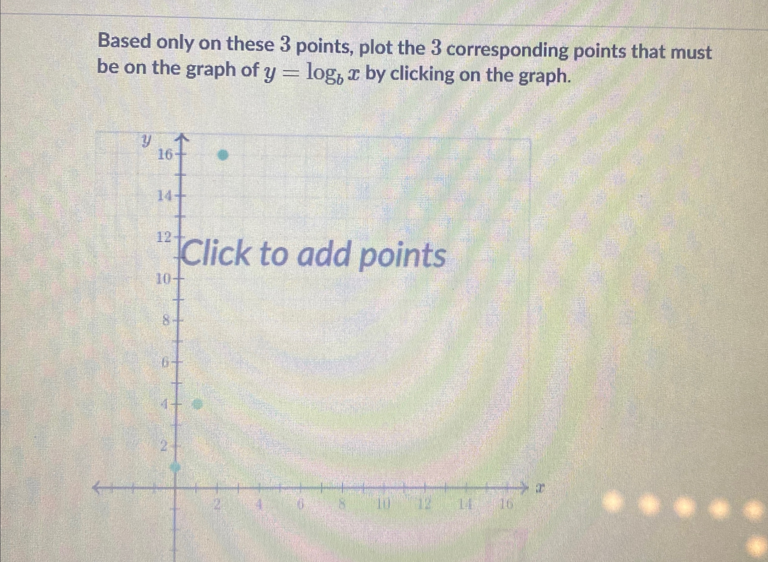 Solved Based only on these 3 ﻿points, plot the 3 | Chegg.com