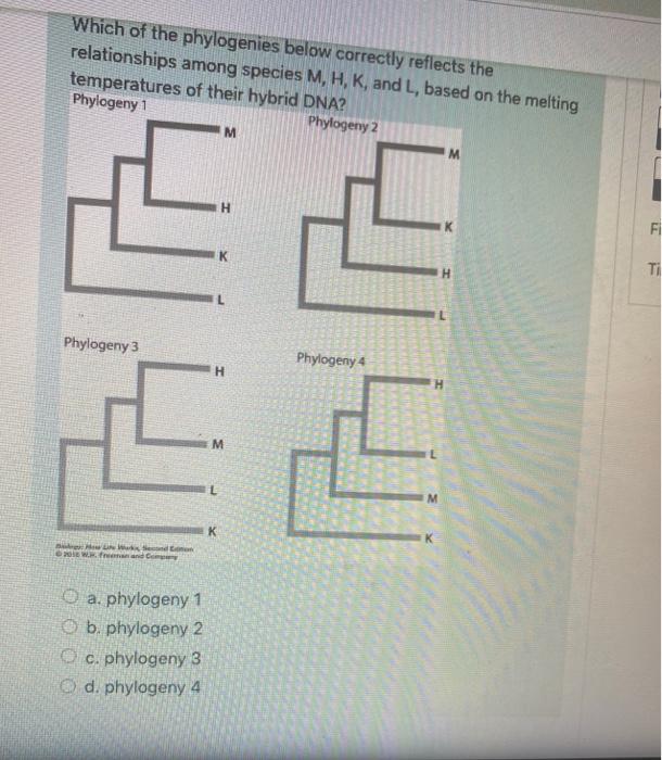 Solved 19 The table below shows the melting temperatures of | Chegg.com