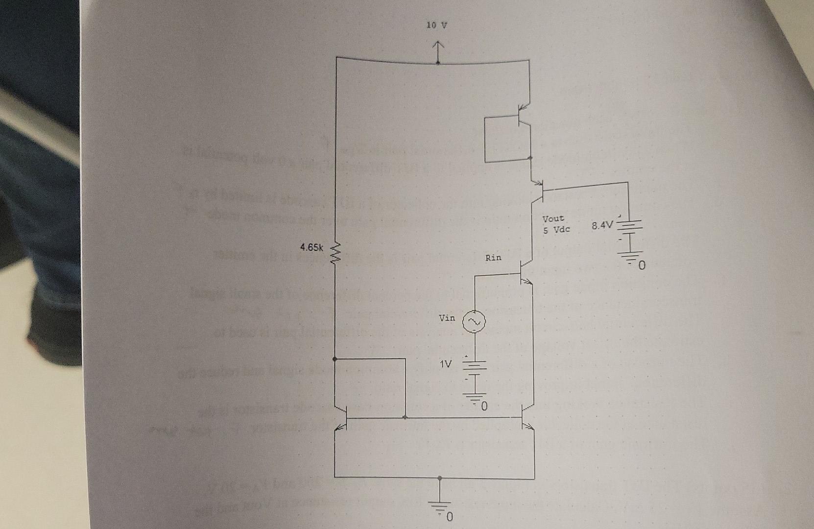 Solved 2. (35 points) The BJT transistors in Figure 1 all | Chegg.com