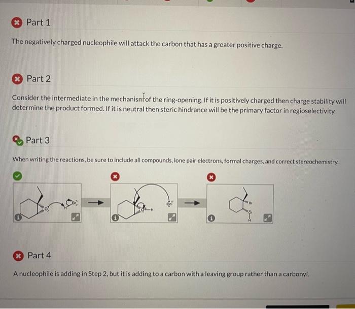 Solved Epoxides are three-membered rings containing oxygen. | Chegg.com