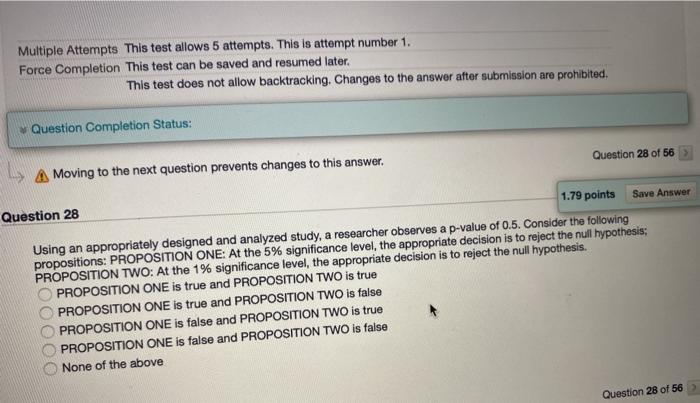 Solved Multiple Attempts This test allows 5 attempts. This | Chegg.com