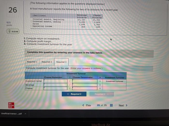 Solved Help [The following information applies to the | Chegg.com