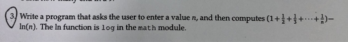 Solved Write a program that asks the user to enter a value | Chegg.com