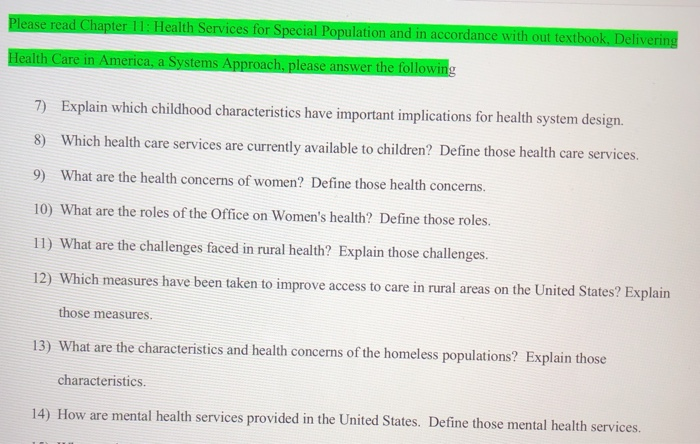 Women's Health Services