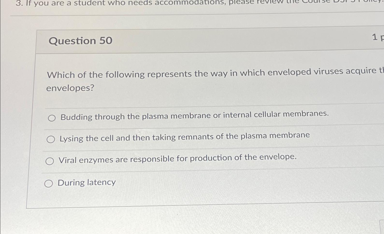 Solved Question 50Which of the following represents the way | Chegg.com