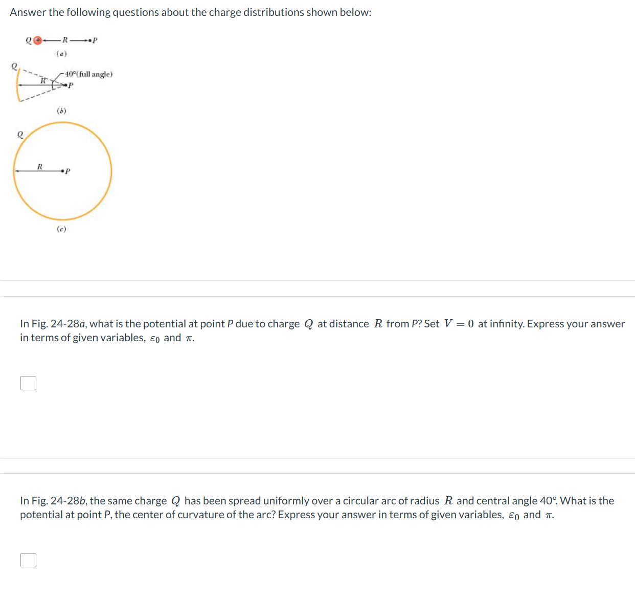 Solved Answer the following questions about the charge | Chegg.com