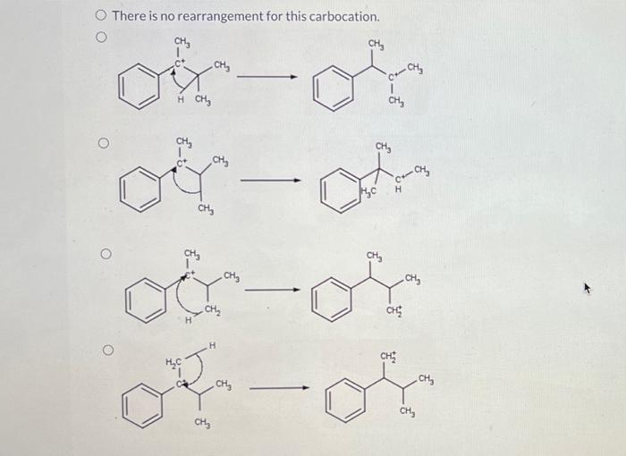 Solved For the following carbocation determine if it is | Chegg.com