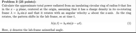 Solved Problem 3 ( 25 ﻿points):Calculate the approximate | Chegg.com