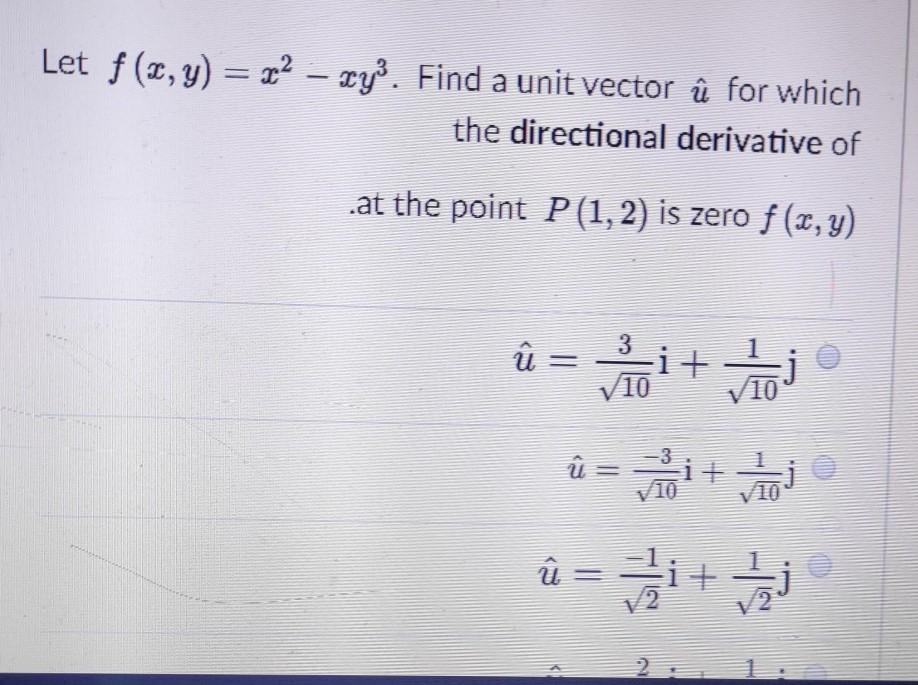 Solved Let F Y 22 2yº Find A Unit Vector U For Wh Chegg Com