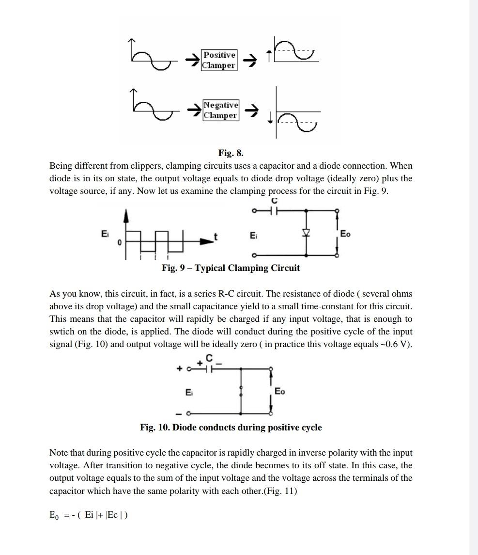 Solved Experiment 5 Diode Clipping and Clamping Circuits