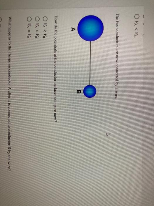 Solved Resources Two Spherical Conductors Are Separated By A | Chegg.com