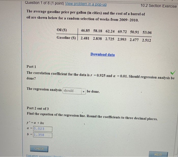Solved please help with all 3 parts to this questionplease | Chegg.com