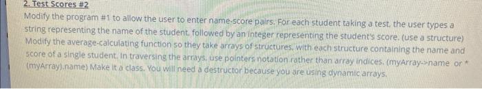 Solved Modify the program \#1 to allow the user to enter | Chegg.com