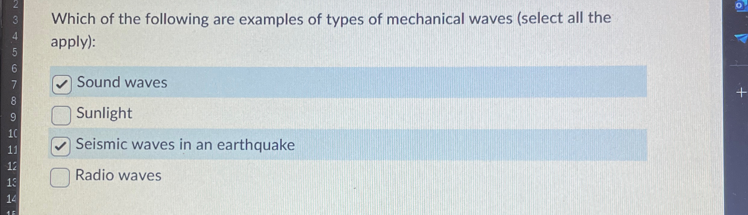 Solved Which of the following are examples of types of | Chegg.com