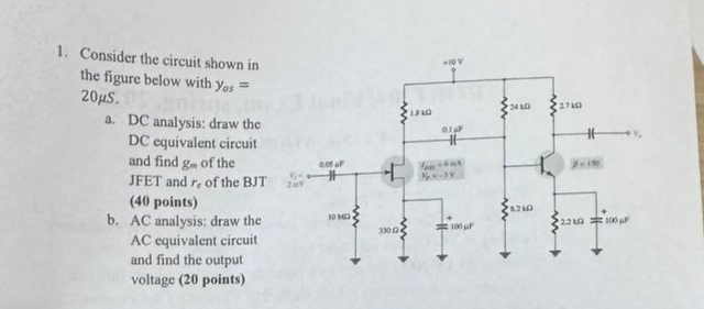Solved Consider the circuit shown in ﻿the figure below with | Chegg.com