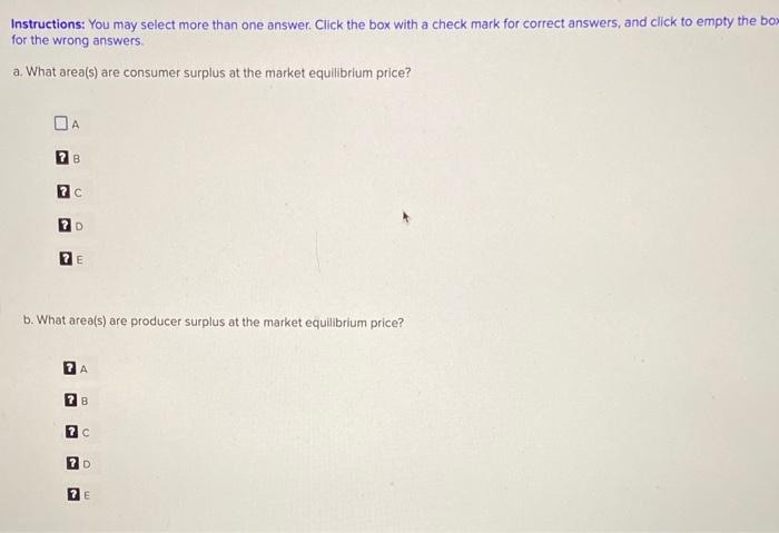 Instructions: You may select more than one answer. Click the box with a check mark for correct answers, and click to empty th