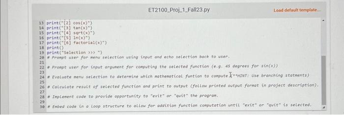 Solved For Project 1, You Will Design And Implement A | Chegg.com