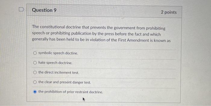 solved-question-9-2-points-the-constitutional-doctrine-that-chegg