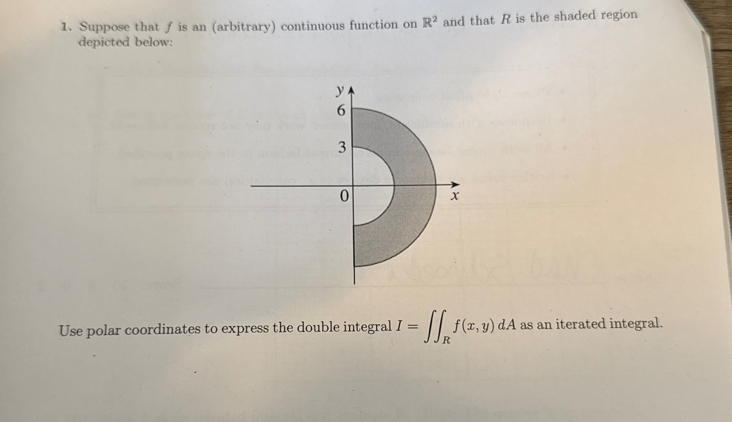 Solved Suppose that f ﻿is an (arbitrary) ﻿continuous | Chegg.com