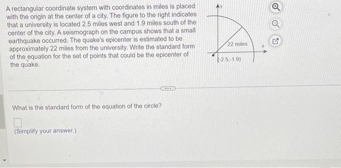 Solved A rectangular coordinate system with coordinates in | Chegg.com