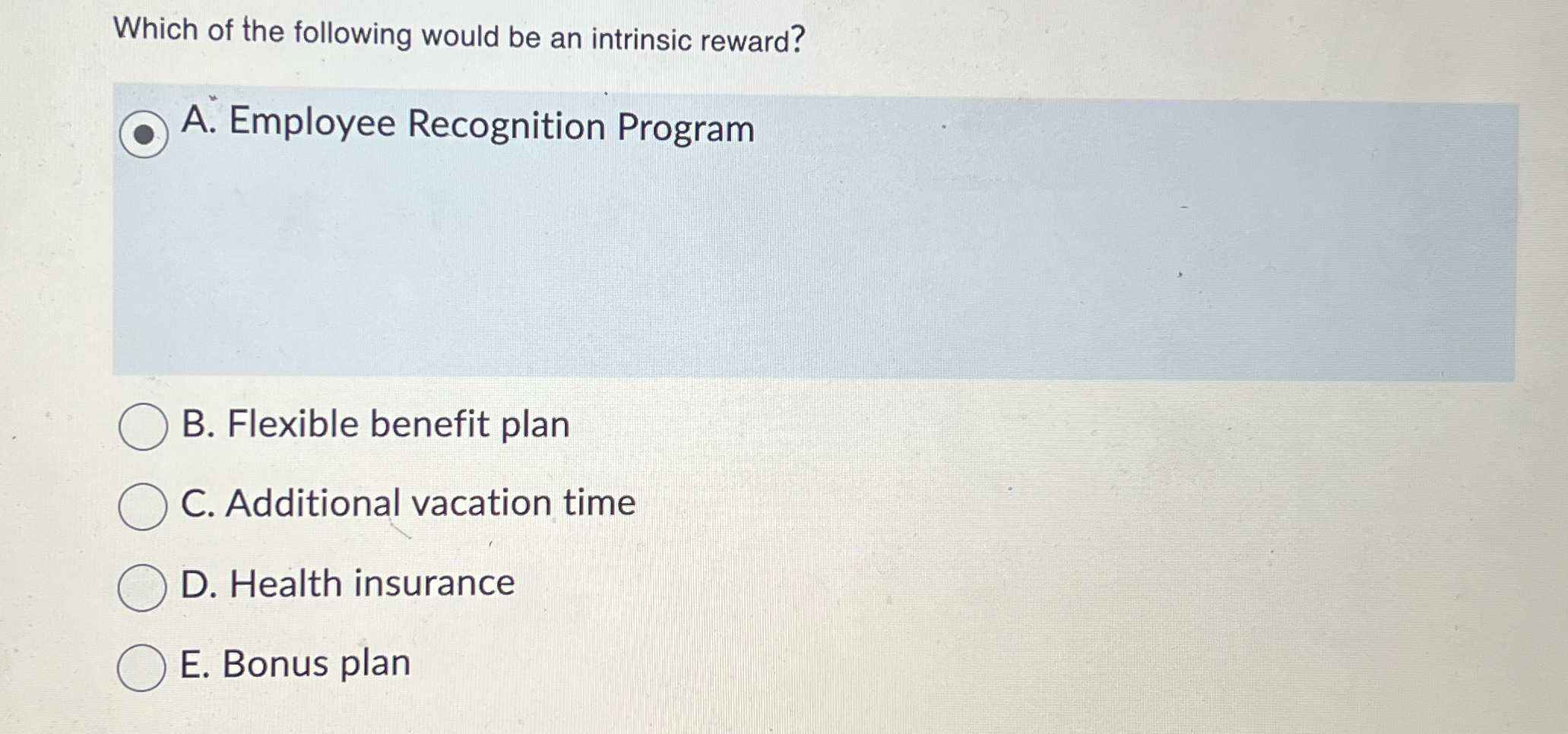 Solved Which of the following would be an intrinsic | Chegg.com