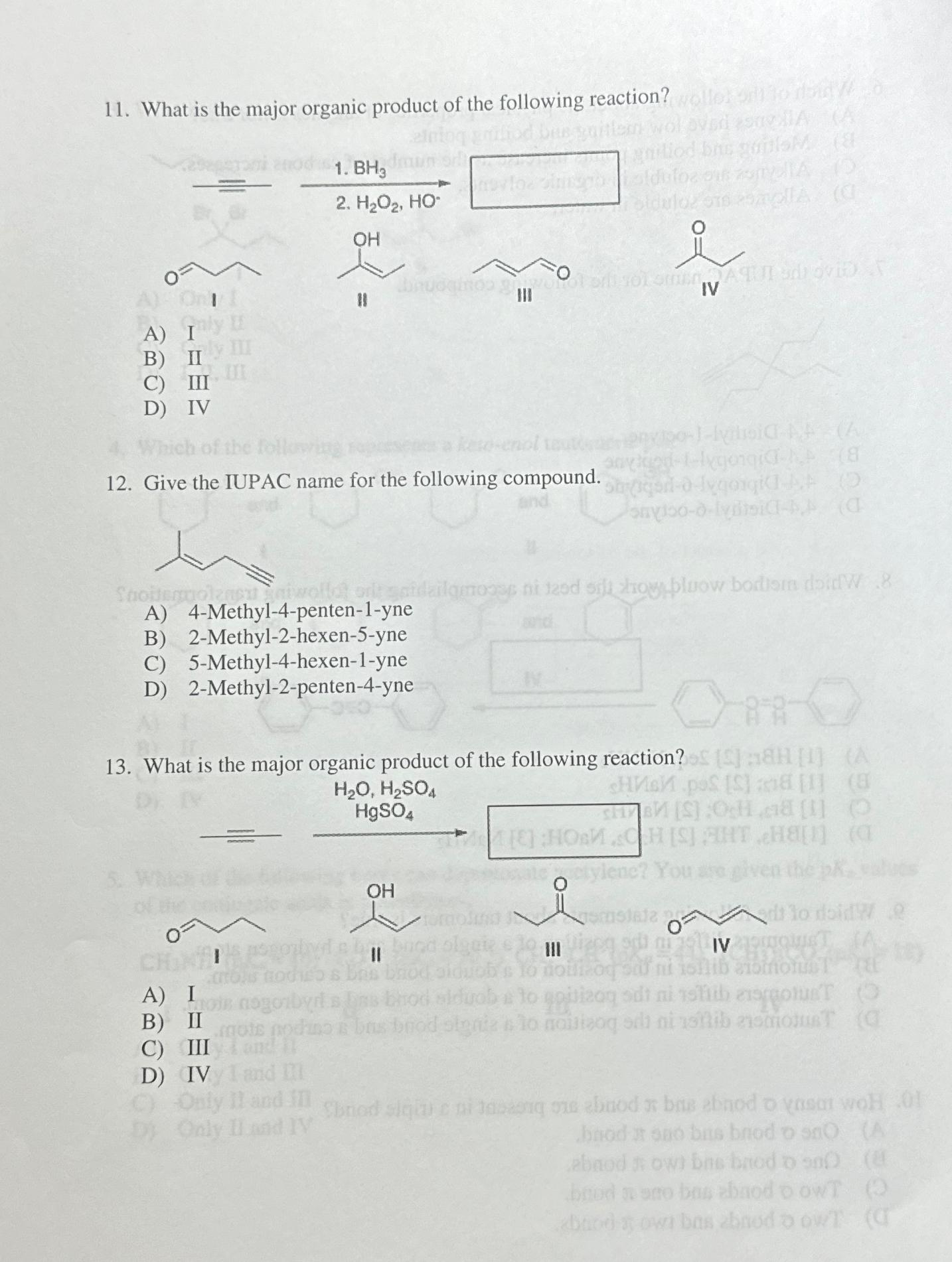 Solved Please answer each of the 3 ﻿following multiple | Chegg.com