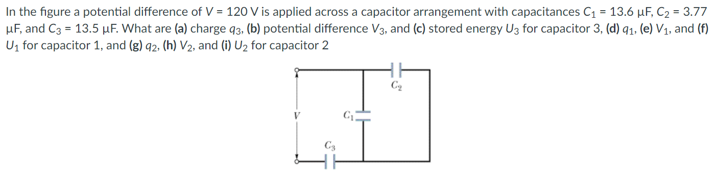 Solved In the figure a potential difference of V=120V ﻿is | Chegg.com