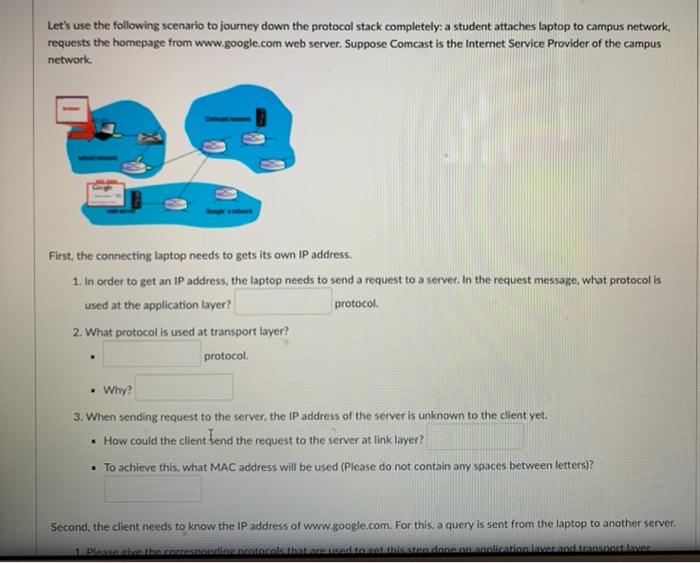 Solved Let's use the following scenario to journey down the | Chegg.com