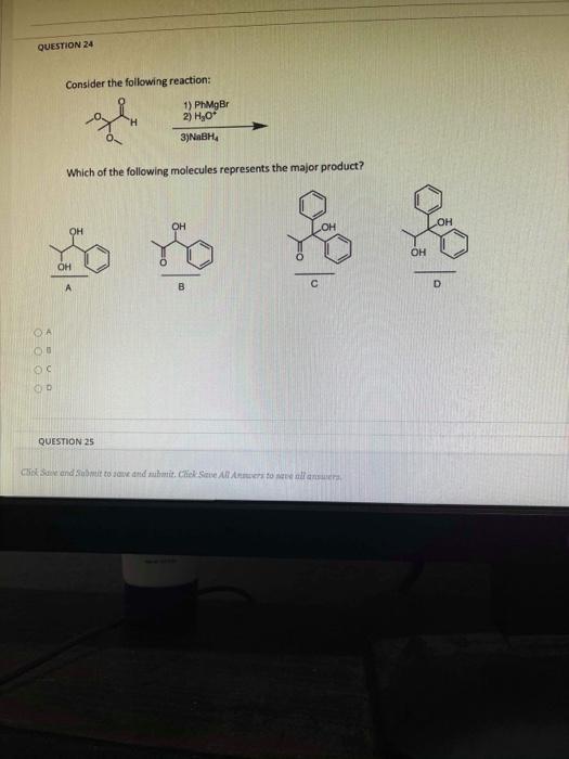 Solved QUESTION 22 Consider The Following Reaction: Br | Chegg.com