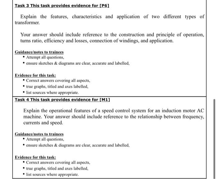 Solved Task 3 This task provides evidence for (P6) Explain