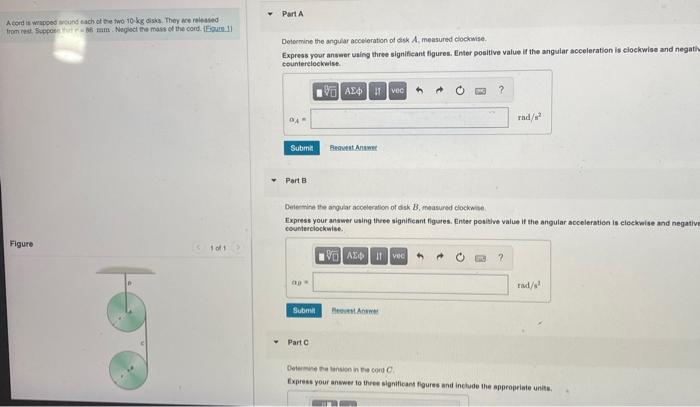 Solved Part A Acord is wrapped sound each of the two 10 | Chegg.com