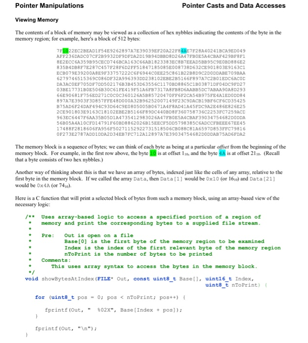 C help!!! Implement the following 2 functions in a | Chegg.com