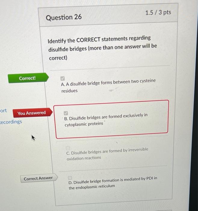 Solved can you please explain why my answer i chose was | Chegg.com