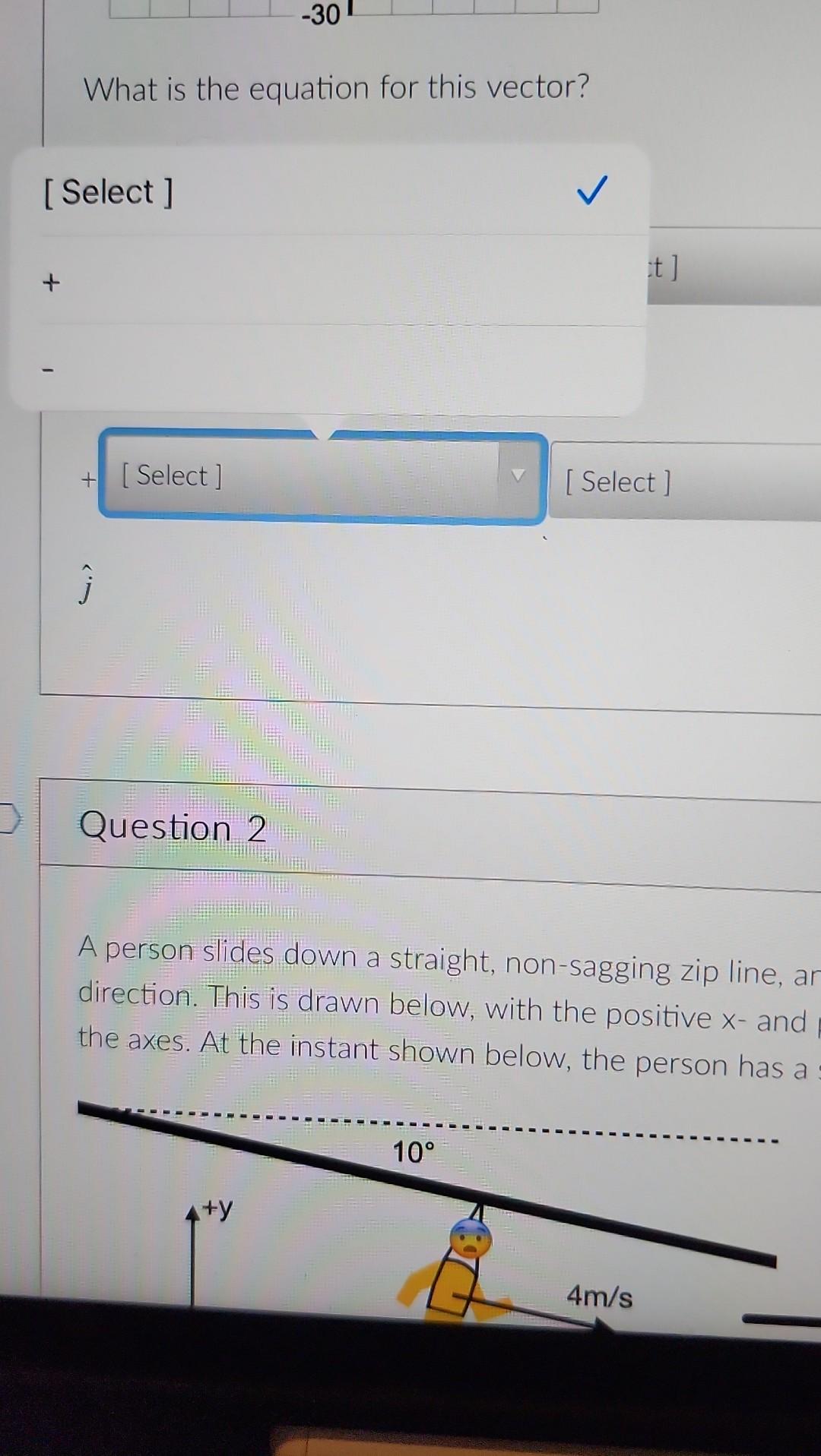 Solved Drawn below is a vector. The distance between the | Chegg.com