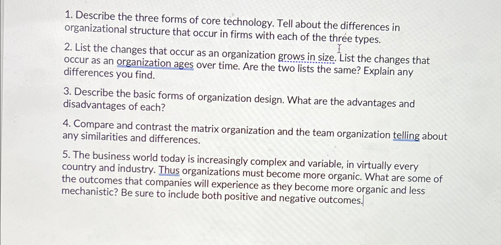 Solved Describe the three forms of core technology. Tell | Chegg.com